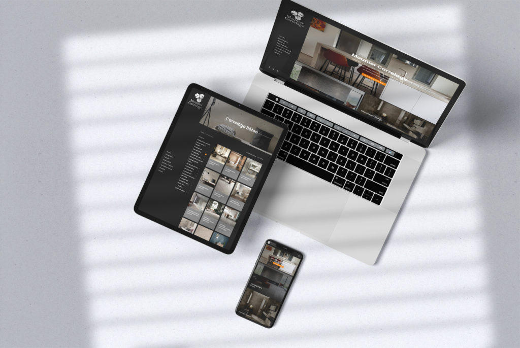 Création site internet Mounier Carrelage Ile d'Oléron Création site internet Mounier Carrelage Ile d'Oléron