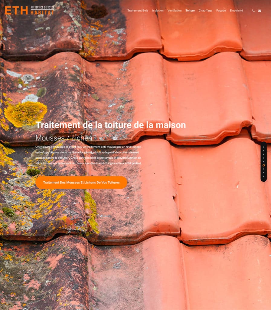 Création Site Internet WordPress ETH Au service de l'Habitat