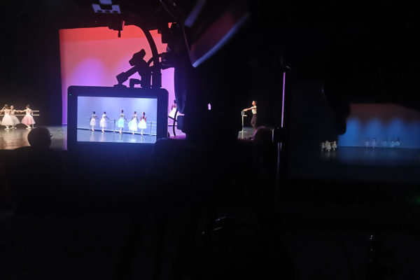 Captation multi caméras au MOULIN DU ROC, Scène Nationale à Niort (79000), pour le spectacle des Ballets d’Aurore de l’Institut d’Art Chorégraphique, école de Danse Classique