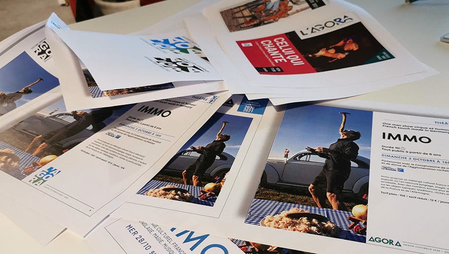 Nouvelle identité visuelle de la Salle L'Agora à Saint Xandre