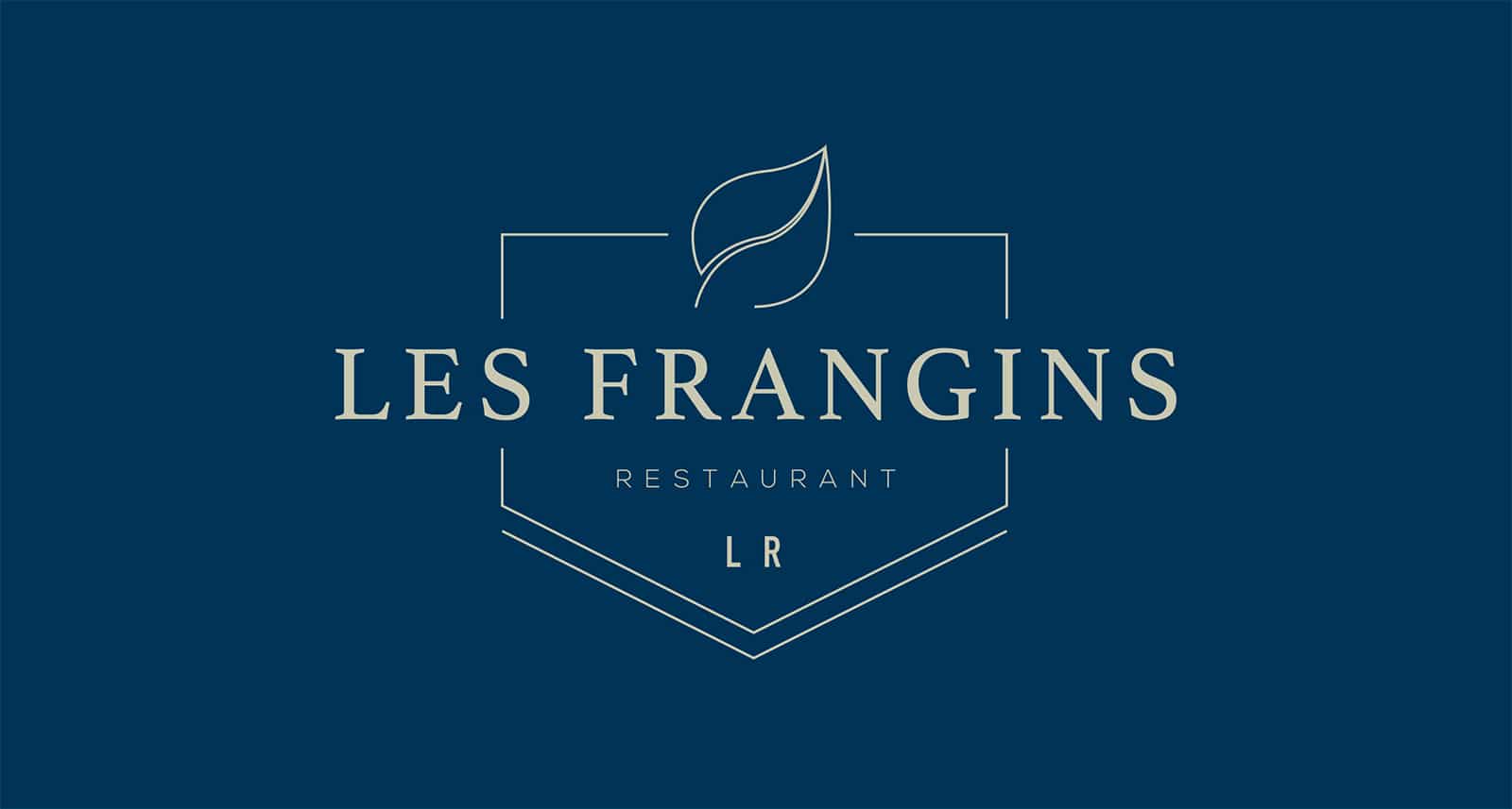 Création du logo du Restaurant Les Frangins à La Rochelle