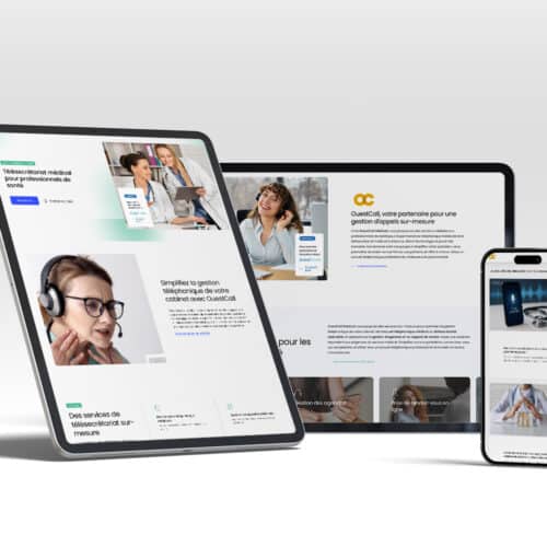 creation site internet expert en télésecrétariat et permanence téléphonique, spécialisé dans le secteur médical